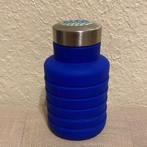 Brooks Running Silicone Collapsible Water Bottle